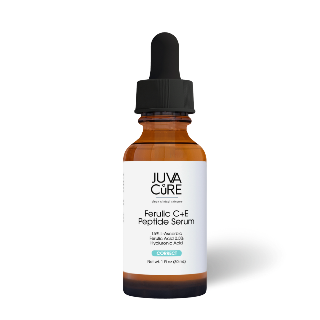 JuvaCure Ferulic C + E Peptide Serum