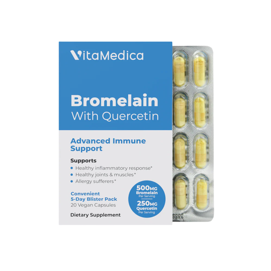 VitaMedica Bromelain with Quercetin Blister Pack