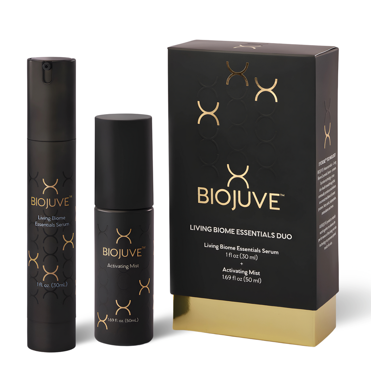 BIOJUVE Living Biome Essentials Serum + Activating Mist DUO 