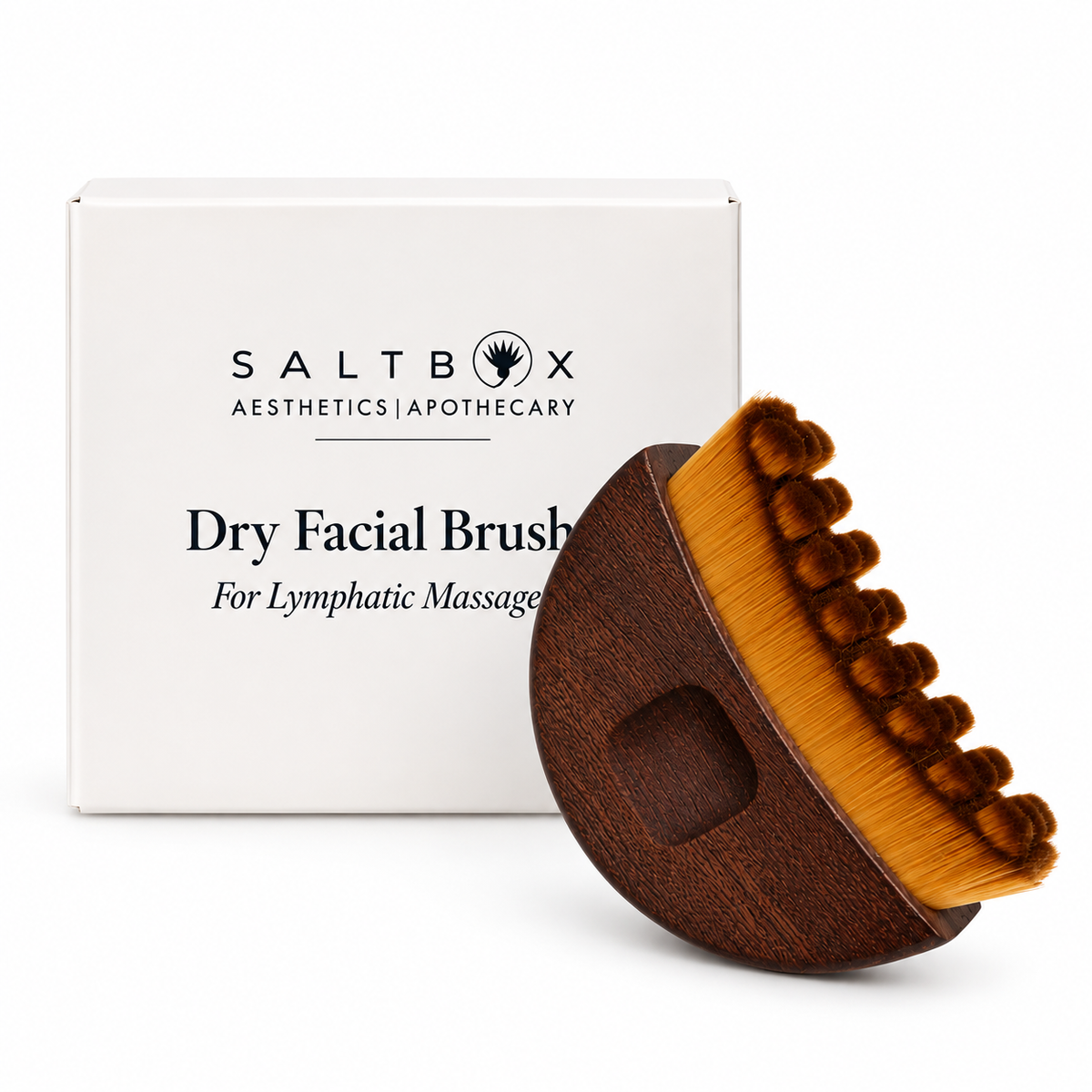 Saltbox Dry Facial Brush for Lymphatic Massage