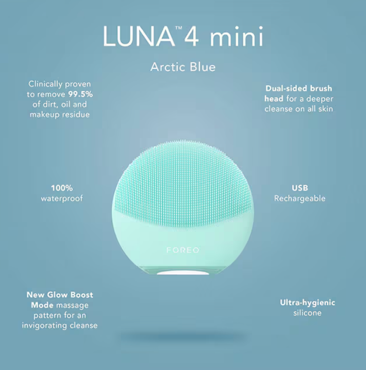 FOREO LUNA™ 4 Mini Facial Cleansing Device