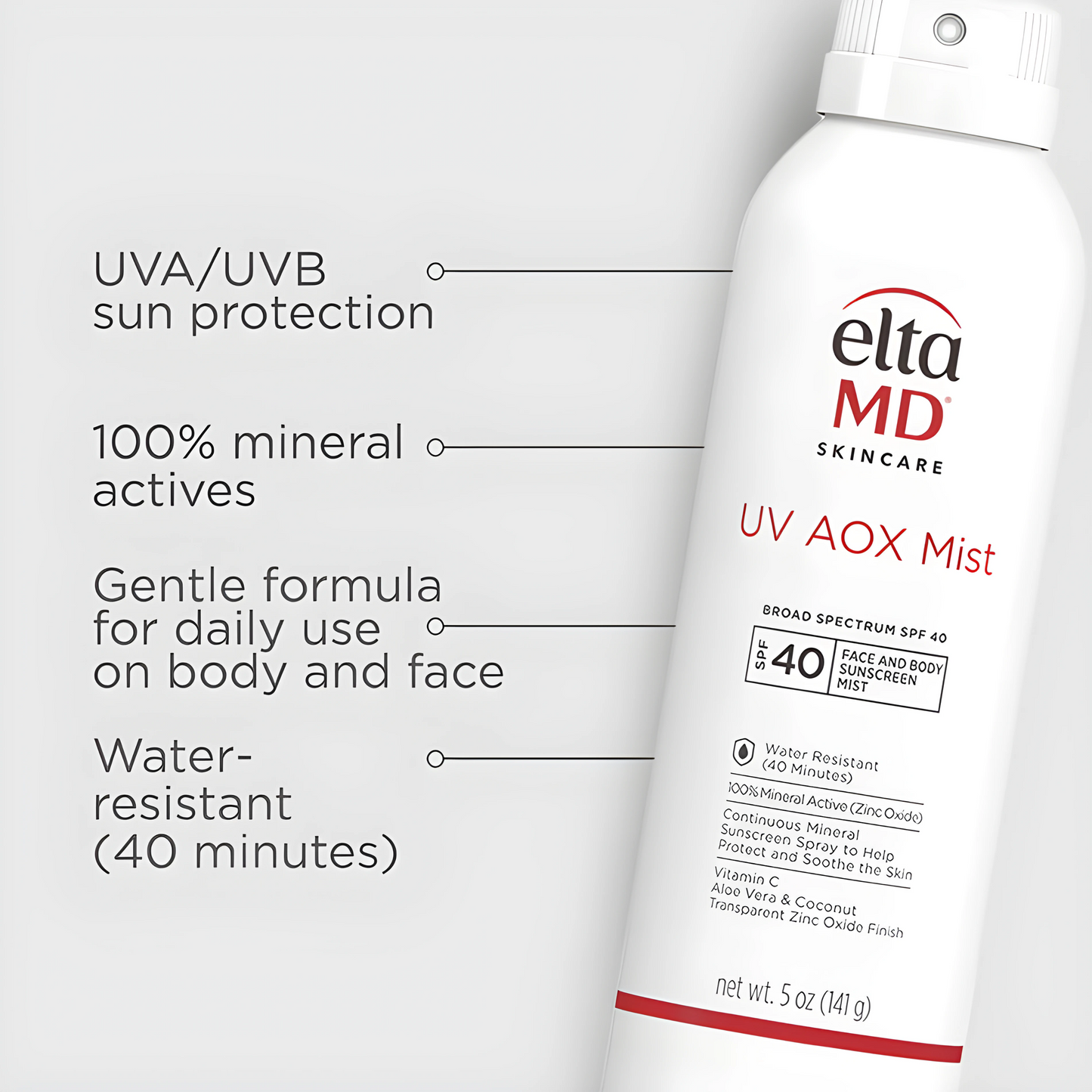 EltaMD UV AOX Mist Broad-Spectrum SPF 40