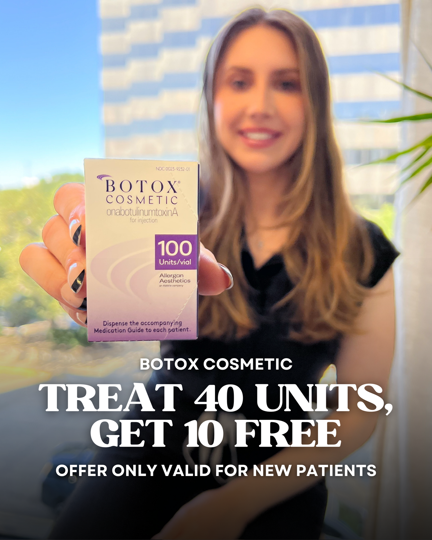 Treat 40 Units of Botox, Get 10 Units FREE